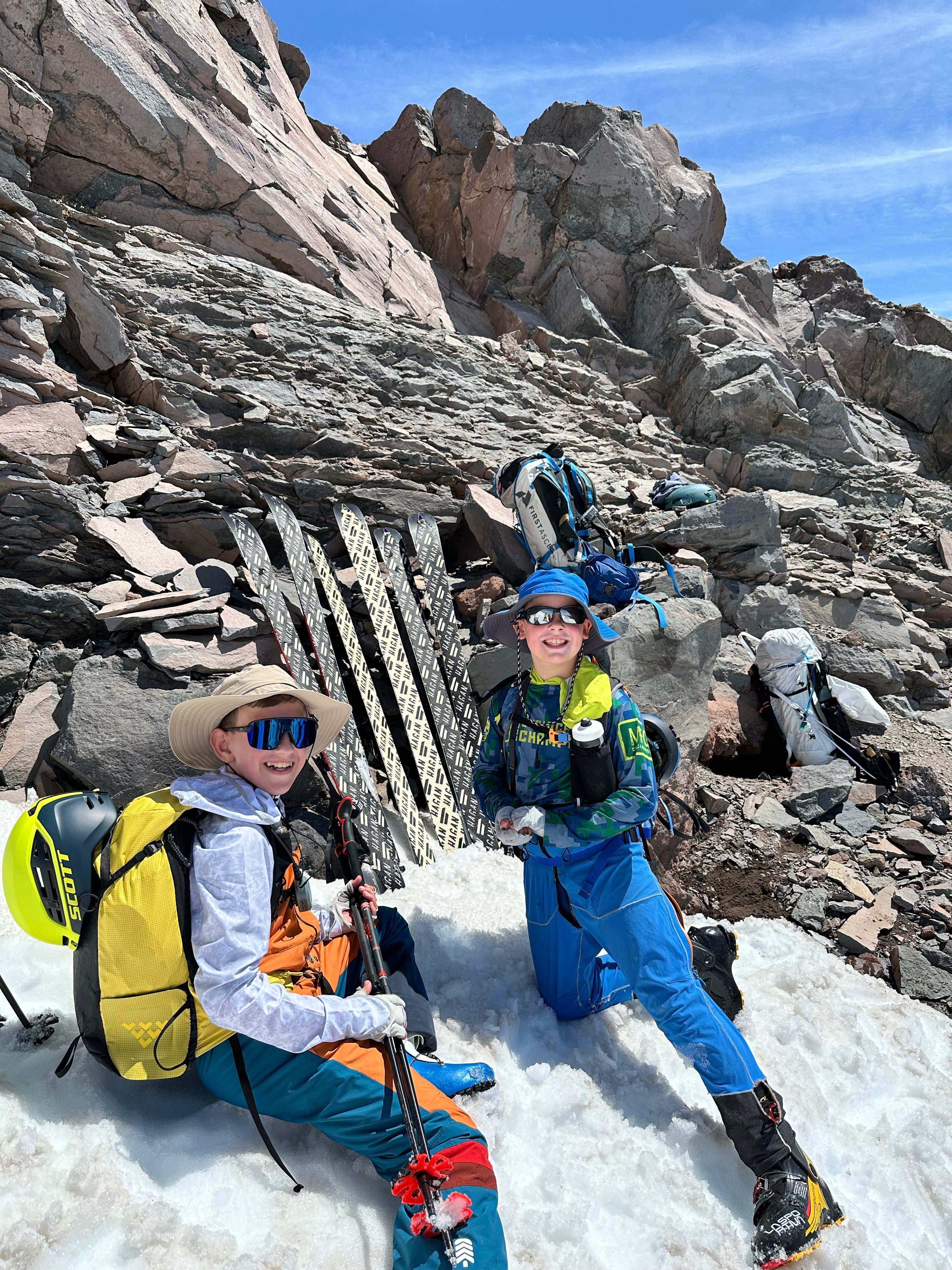 Trip Report: The Groms Nissaqually Chutes Tour Mount Rainier, Washington June 19, 2025 Blog Article